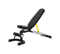 Banco de musculación reclinable - hasta 150 kg - ajustable - inclinable: 80 - 180° - plegable | Gymrex