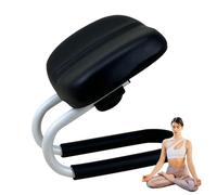 Banco de oración, asiento de meditación | MARCO DE METAL MARCO Heces de rodilla Altura ajustable - Asiento de banco, accesorios de meditación, manga de piernas no deslizantes, silla portátil para estu