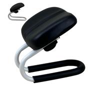 Banco de oración para arrodillarse en casa, taburete de yoga con estructura de metal de altura ajustable, manga antideslizante para las piernas, asiento de banco, accesorios de meditación, soporte de