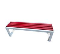 Banco de parque con marco de metal para todo tipo de clima, asiento de jardín de madera de 70.8 pulgadas para 2-3 personas, capacidad de 880 libras, ideal para patio, balcón, césped, patio, muebles