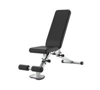 Banco De Pesas Ajustable, Entrenamiento 6 En 1 Plegable Rápido Con Ángulos, Press Banca Plano Inclinado Y Declinado, For Gimnasio Casa, Ejercicio Mancuernas Cuerpo Completo