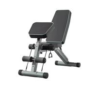 Banco De Pesas Ajustable For Trabajo Pesado, Plano Inclinado Y Declinado 8 En 1 Con Respaldo 7 Posiciones, Entrenamiento Fuerza Plegable For Gimnasio Casa,Capacidad Carga 400kg(Green)