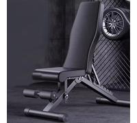 Banco de pesas ajustable para entrenamiento de cuerpo completo, banco de ejercicios inclinado duradero, perfecto para entrenamiento de fuerza en casa