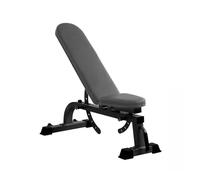 Banco De Pesas Con Rueda,Press Multiusos Plegable,Respaldo Y Cojín Asiento Ajustables,Capacidad Carga 500 Kg For Ejercicio Cuerpo Completo En Gimnasio Casa(Black)