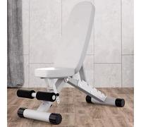 Banco de pesas plegable ajustable para entrenamiento de fuerza, entrenamiento de cuerpo completo en casa, equipo de fitness inclinado/declive