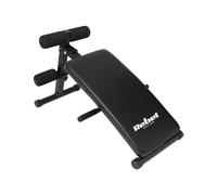 Banco de peso ajustable plegable para abdominales REBEL ACTIVE RBA-2005, negro