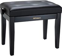 Banco de piano de Roland en negro satinado con asiento de vinilo - RPB-300BK