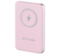 Verbatim - Charge ''n'' Go Polímero de litio 10000 mAh Cargador inalámbrico Rosa