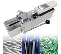 Banco de pruebas horizontal de empuje y tracción con manómetro HP-500,capacidad de carga de 1000 N,recorrido manual de 150 mm y kit de dinamómetro con pantalla digital para pruebas de precisión