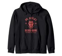 Banco de Sangre del Dr. Acula: Drácula Espeluznante Vampiro Halloween Sudadera con Capucha