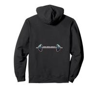 Banco de Sentadillas de Entrenamiento de Fuerza Peso Muerto Sudadera con Capucha
