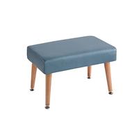 Banco de Sofá Otomano Taburete tapizado for extremo de cama, banco de madera maciza, taburete for zapatos de casa, taburete for puerta de entrada, taburete for sofá, cambio de zapatos for entrada en c