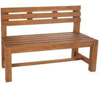 Banco de teca augusta madera teca 50x150x85 cm
