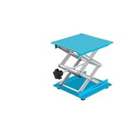 Banco de trabajo ajustable de aluminio con gato hidráulico, plataforma ajustable de altura para herramientas de carpintería, laboratorio, equint, uso profesional y Worhop