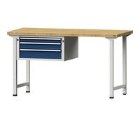 Banco de trabajo, bastidor modular serie V ANKE, 3 cajones