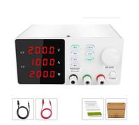 Banco de Trabajo de Mantenimiento de Laboratorio de Fuente de alimentación de CC programable de Laboratorio Regulador de Corriente de Voltaje de 30V 10A 5A(SPPS-S2001 W)