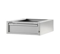 Banco de trabajo de sistema modular, armario inferior LISTA, altura 204 mm, 1 cajón
