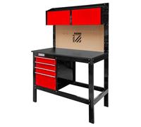 BANCO DE TRABAJO MESA TALLER CON 6 CAJON PANEL HERRAMIENTAS HOLZMANN WT39