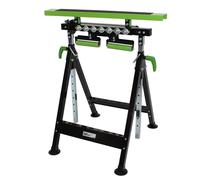 Banco De Trabajo Multifuncional Con Ruedas Ajustable Plegable V-Ruedas 4 En 1