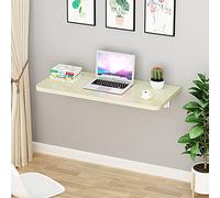 Banco de trabajo plegable montado en la pared - Mesa de hoja caída, mesa de cocina y comedor que ahorra espacio, versátil y pequeño escritorio plegable para computadora