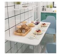 Banco de trabajo plegable montado en la pared y escritorio que ahorra espacio, mesa plegable para computadora, fácil configuración en un segundo, compacta, 31 x 16 pulgadas, para oficina en casa y