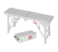 Banco de trabajo portátil con patas ajustables, mesa de trabajo plegable para mejoras del hogar, pintura, reparación de paneles de yeso, lavado de coches