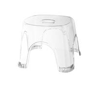 Banco de Transparent,Taburete transparente antideslizante e impermeable - Asiento transparente, banco de esquina para cuarto de baño, mesita de noche, pequeños espacios de taburete de esquina