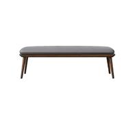 Banco de zapatos Banco de zapatos con asiento acolchado Banco de madera maciza, marco de madera maciza, cojín de cuero, relleno de esponja de alto rebote, adecuado for sala de estar, dormitorio, entra