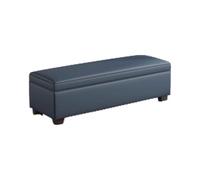 Banco de zapatos con almacenamiento abatible, banco de zapatos, sofá de entrada, cojín de cuero, bisagra en forma de Z, capacidad de carga de más de 500 gatos, adecuado for sala de estar, dormitorio,