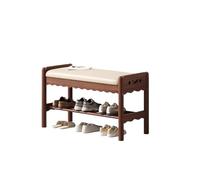 Banco de Zapatos de Entrada Taburete For Cambiar Zapatos De Madera Maciza, Taburete Largo Con Cubierta Suave En La Puerta, Puerta De Entrada, Zapatero, Taburete En La Puerta, Taburete For Usar Zapatos
