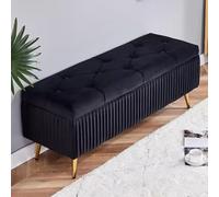 Banco de zapatos moderno con tapicería copetuda, otomana versátil para entrada, sala de estar y dormitorio, elegante taburete rectangular (color: 40 cm)