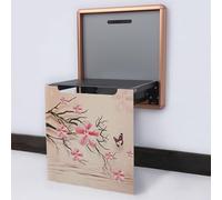 Banco de zapatos plegable montado en la pared, taburete cambiador de aleación de aluminio que ahorra espacio, silla plegable oculta para entrada o pasillo, capacidad de 150 kg
