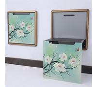 Banco de zapatos plegable montado en la pared, taburete cambiador de aleación de aluminio que ahorra espacio, silla plegable oculta para entrada o pasillo, capacidad de 150 kg