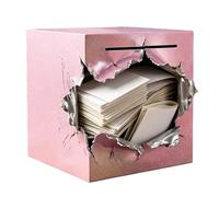 Banco Dinero Acero, Tarro Cambio Inoxidable, Dispositivo con Construcción Resistente, Función Confiable de Ahorro, Accesorio de Alto Rendimiento, Esenciales para Niños Adultos Hogar 300g