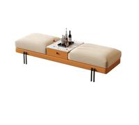 Banco Entrada Banco de almacenamiento for el extremo de la cama, banco tapizado de metal de terciopelo, asiento de ventana, banco de almacenamiento de juguetes con cajón for el extremo de la cama, dor