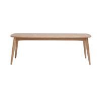 Banco estilo nórdico de fresno 130 cm de anchura NORDECO