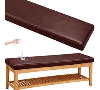 Banco impermeable para exteriores, espuma 45D, piel sintética extraíble, perfecto para patio, jardín, sofá, cocina, 4 x 160 x 5 cm