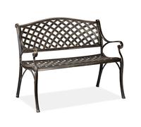Banco jardín Mueble para balcón Asiento curvo Ligero Banco exterior Curvo