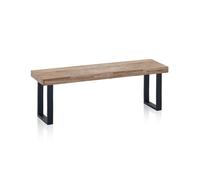 Banco loft roble salvaje - negro, roble salvaje - blanco, roble boreal - negro, roble honey - negro 120 x 47 x 34 cm