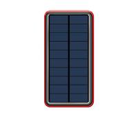 Banco Magnetic Solar Power - Mini Power Bank, Cargador Portátil Inalámbrico Inalámbrico | Power Bank para Acampar Al Aire Libre, Gran Capacidad, Viajar En Campamento, Exhibición LE