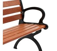 Banco Miniatura para Muñecas Casa de Muñecas Decoración Muebles - Mini Banco de Jardín 1:12 para Niños Niñas Chicos Alumnos Adolescentes Casa Viajes Escuela Aula