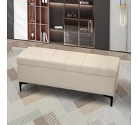 Banco moderno para dormitorio con almacenamiento acolchado, asiento de entrada, cambiador de zapatos, vestidor, otomano, muebles elegantes para tiendas de ropa y decoración del hogar