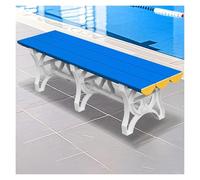 Banco modular impermeable para baño, gimnasio, vestuario, solución versátil de asiento que ahorra espacio para uso doméstico y comercial