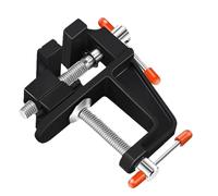 Banco multiusos de 35mm/50mm, tornillo banco con abrazadera for mesa doble uso Base giratoria 360 grados for trabajo carpintería DIY(35mm)