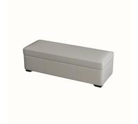 Banco Otomano Almacenamiento Otomano Taburete para Cambiar Zapatos Caja De Almacenamiento para Puerta del Hogar Taburete Junto A La Cama para Do(Light Gray,70x40x40cm)