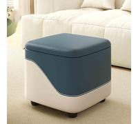 Banco otomano de almacenamiento con almacenamiento oculto, reposapiés acolchado, ideal para dormitorio, sala de estar, dormitorio y loft