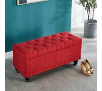 Banco otomano de almacenamiento para zapatos, asiento de almacenamiento decorativo, zapatero tapizado, moderno mueble de entrada con almacenamiento oculto, elegante reposapiés con espacio de