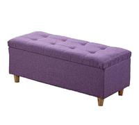 Banco otomano plegable de almacenamiento, reposapiés multifuncional para sala de estar y dormitorio, ideal para organizar mantas, zapatos y juguetes