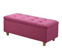 Banco otomano plegable multifuncional de almacenamiento de 150 x 40 x 40 cm, reposapiés con caja de manta, banco de zapatos, taburete para asiento de personas para el hogar, resistente y elegante