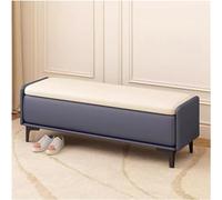 Banco otomano rectangular con almacenamiento superior, reposapiés, asiento de ventana, taburete de cama, sala de estar, pasillo, mesa de café multifuncional